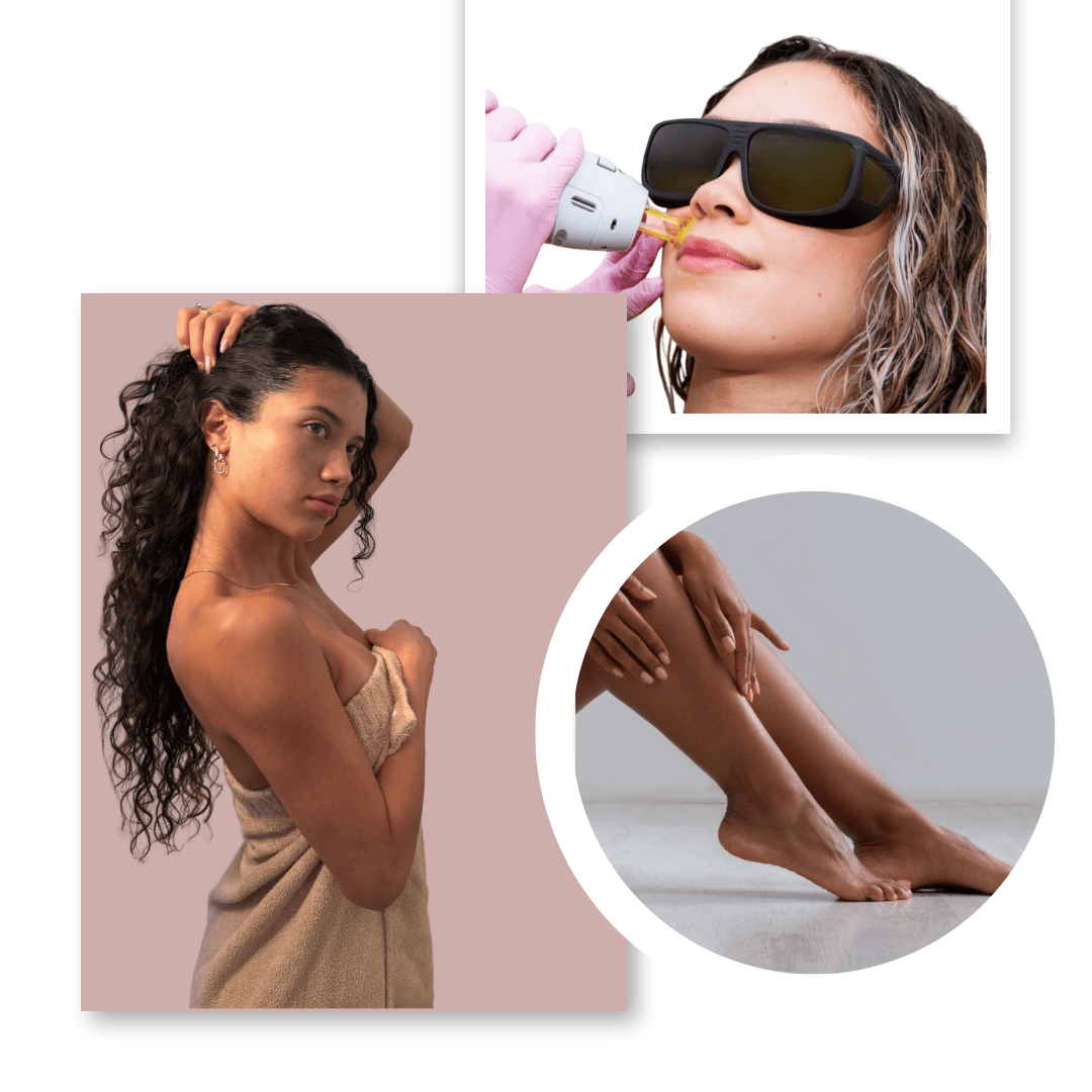 Full body laser hair removal at Paradise Laser Delray Beach
