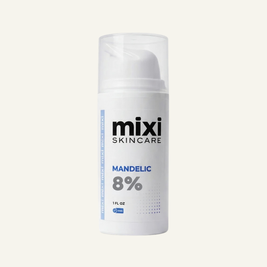 Mixi Mandelic 8% | Mandelic Acid Exfoliating Skincare – 1 oz